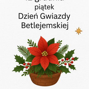 Dziś zapraszamy do twórczego działania. Wykonaj świąteczny stroik – samodzielnie lub z pomocą bliskich. Możesz użyć gałązek, ozdób albo papieru. Własnoręcznie wykonana dekoracja wprowadza świąteczną atmosferę i daje dużo radości.