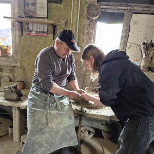 W pracowni garncarskiej