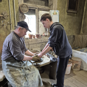 W pracowni garncarskiej