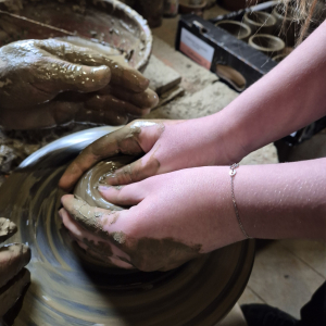 W pracowni garncarskiej