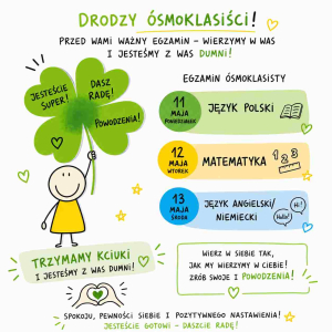 W ramach programu „Szkoła Dobrego Słowa” przygotowaliśmy wyjątkową galerię pełną motywujących myśli i pozytywnej energii dla naszych uczniów.
