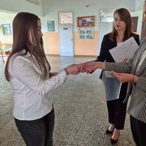 Przygotowania do rozpoczęcia egzaminu ósmoklasisty.