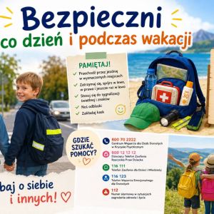 Bezpieczni na codzień i podczas wakacji